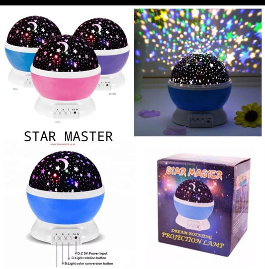 Star Master Dream Rotating Projector Night Lamp