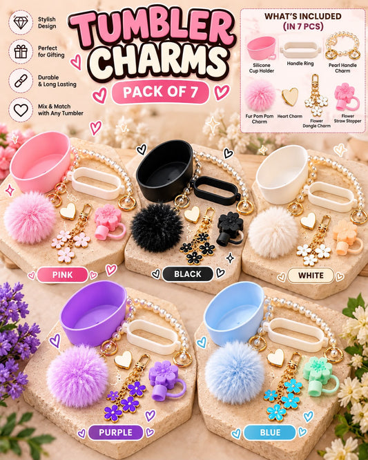 Tumbler Charms - 7 Pcs Set